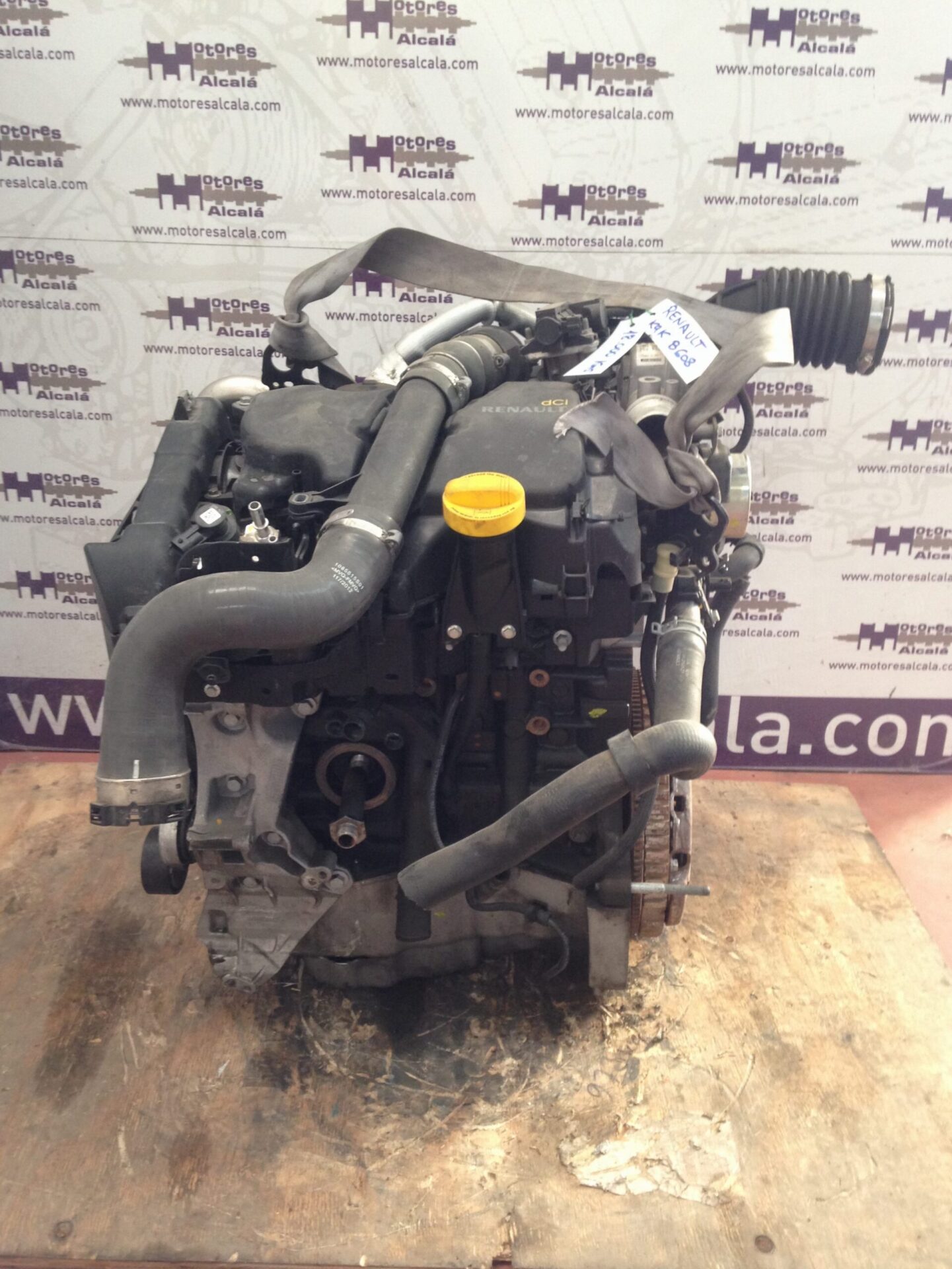 MOTOR K9K608 (RENAULT CLIO IV 1.5 DCI 90 CV)