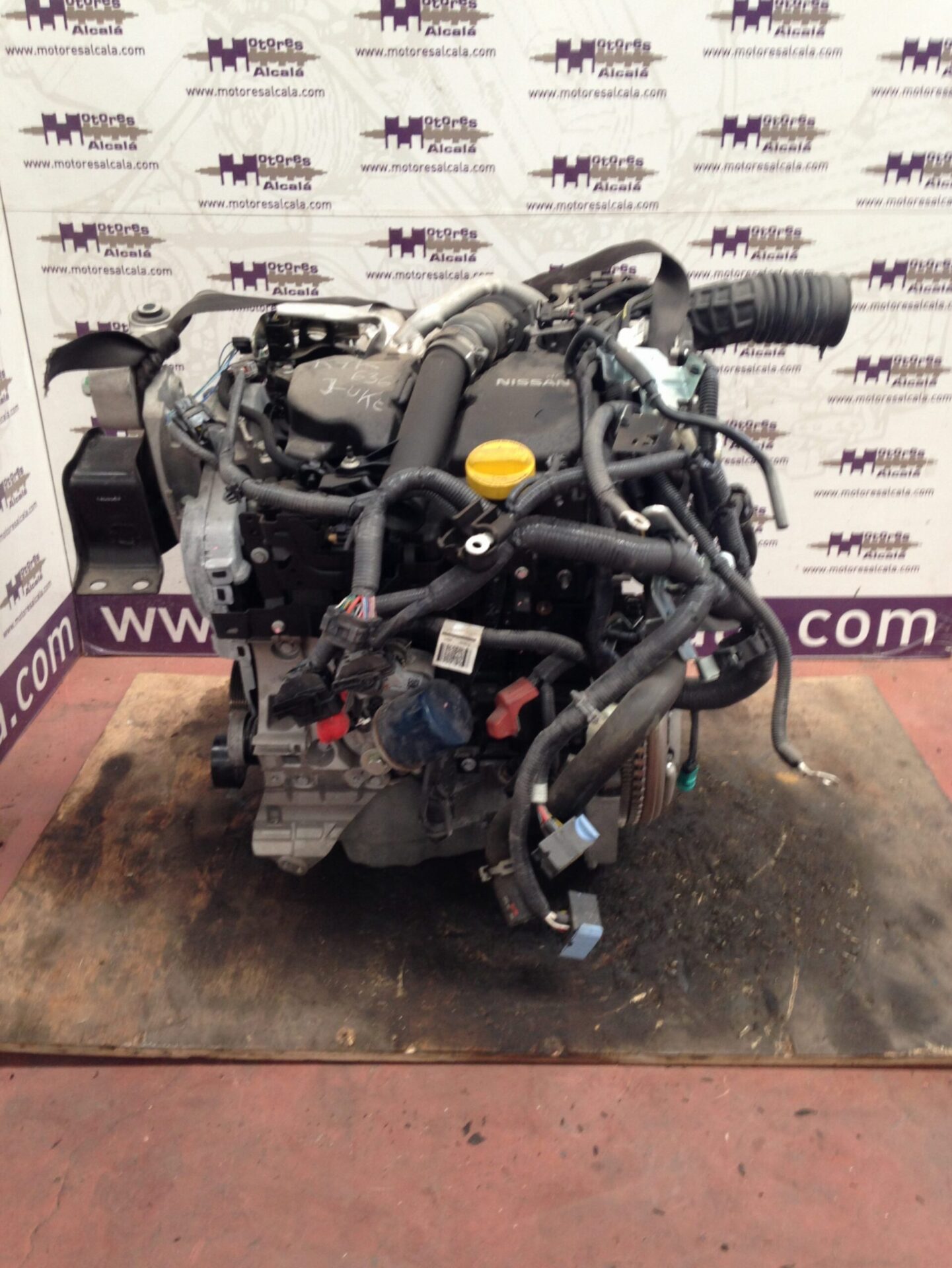 MOTOR K9K636 (NISSAN JUKE 1.5 DCI 110 CV)