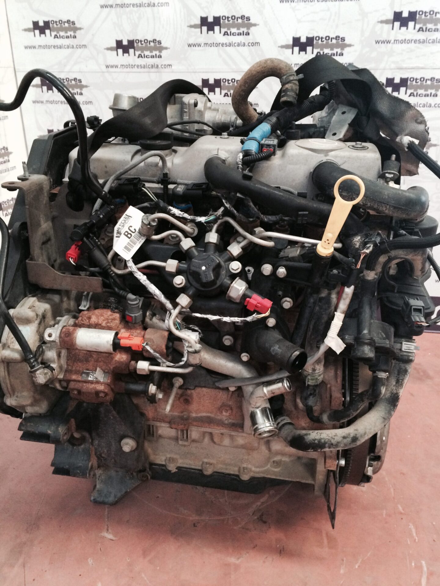 MOTOR FORD TOURNEO CONNECT 1.8D TDCI 90CV (INYECCION SIEMENS) R2PA