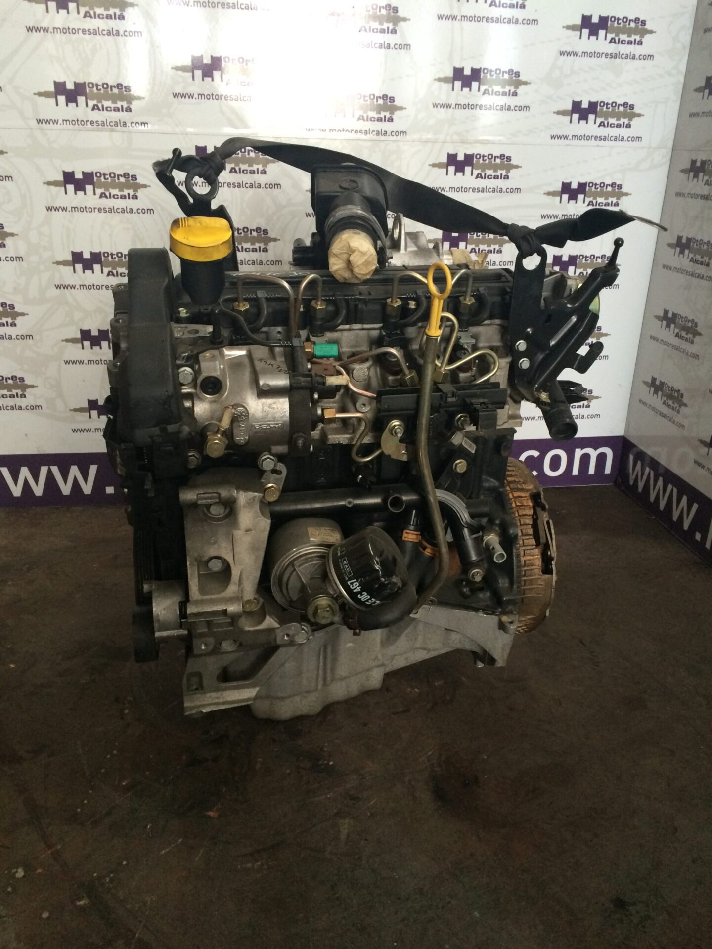 MOTOR K9K722 RENAULT MEGANE 1.5 DCI 80 CV