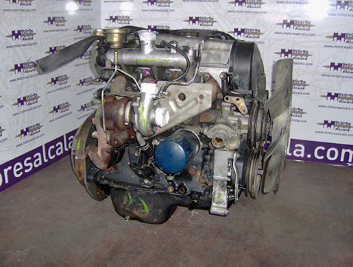 MOTOR-MITSUBISHI MONTERO 2.5TD BOMBA MECANICA 4D56